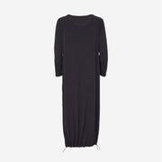 JERSEY DRESS WITH MESH PRINT IN FRONT