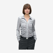 LUISA BLOUSE SILVER