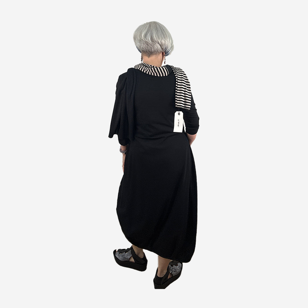 MAMA B MOSSO TIZMI DRESS BLK – VoniBlu