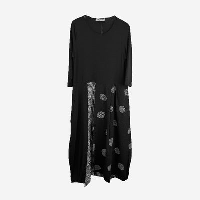 MAMA B MOSSO TIZMI DRESS BLK