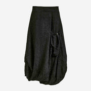 MY SOUL CRINKLE SKIRT 3025 BLACK