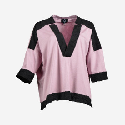 MY SOUL TOP 0140 IN PINK AND BLACK