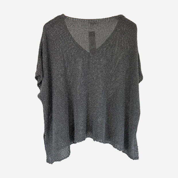 NAYA RELAXED FIT V NECK KNIT TOP NAS25308