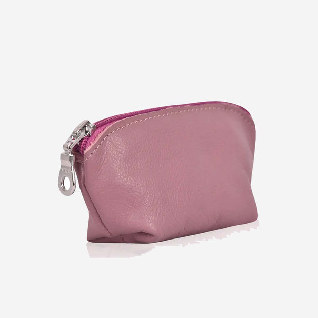 LEATHER COIN POUCH BOHO SMALL CLASSICS