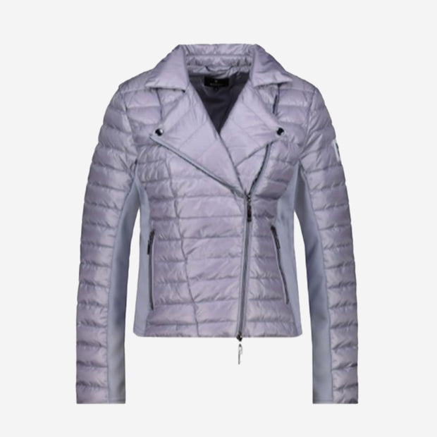 MONARI QUILTED JACKET WITH LAPEL COLLAR 409036/497