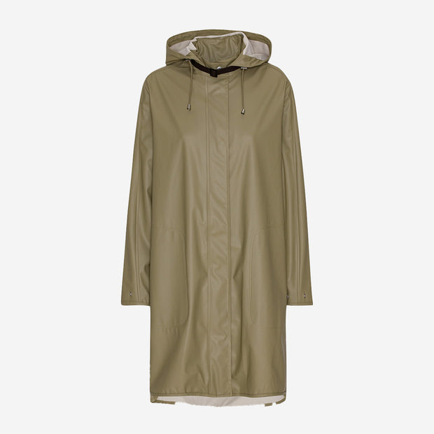 RAINCOAT - COVERT GREEN