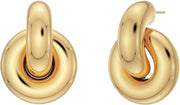 EDBLAD REDONDO EARRINGS STUDS L GOLD