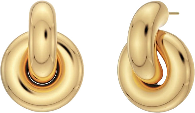 EDBLAD REDONDO EARRINGS STUDS L GOLD