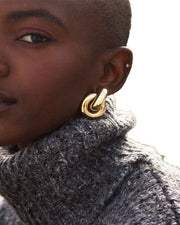 EDBLAD REDONDO EARRINGS STUDS L GOLD