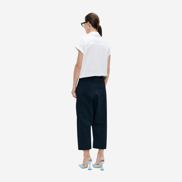 JANE LUSHKA WHITE RENATE POPLIN TOP SMC725255