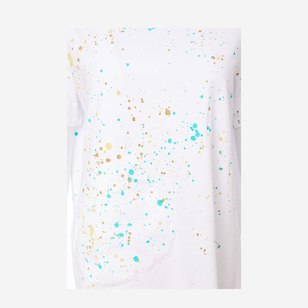 SPECKLED TOP WITH POCKET