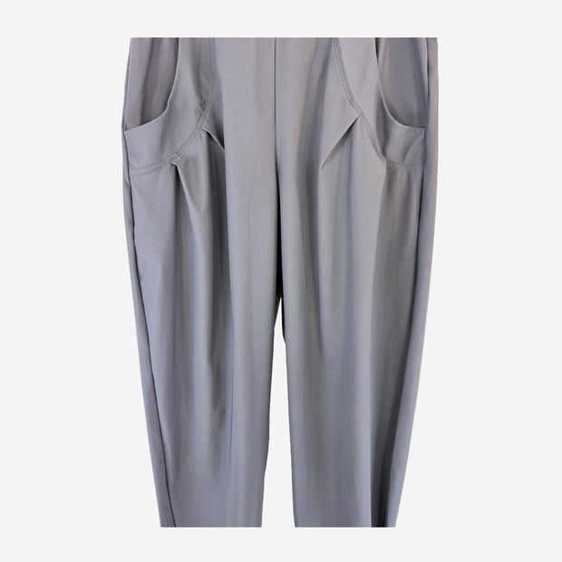 NAYA TRAVEL FABRIC TROUSERS WITH CUFF - 81/ANTHRACITE GREY NAS25101/81