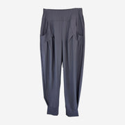 NAYA TRAVEL FABRIC TROUSERS WITH CUFF - 81/ANTHRACITE GREY NAS25101/81