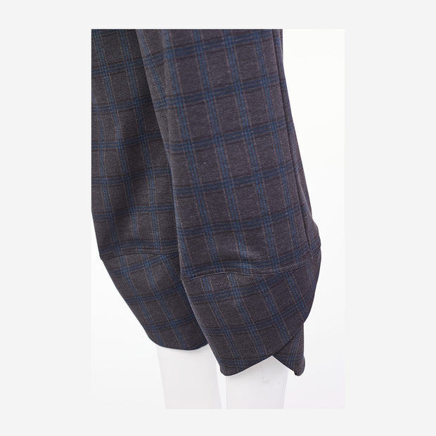 TROUSERS WITH LAP OVER HEM