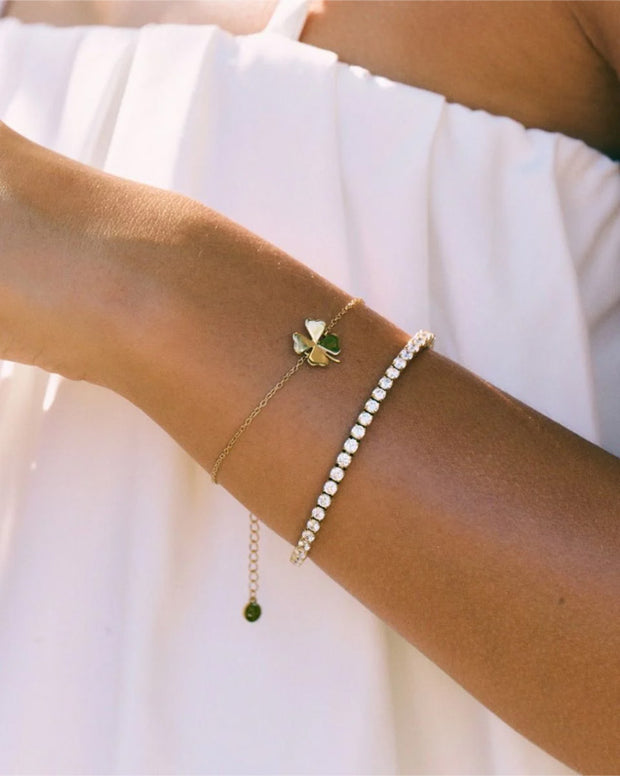 EDBLAD TENNIS BRACELET GOLD SMALL