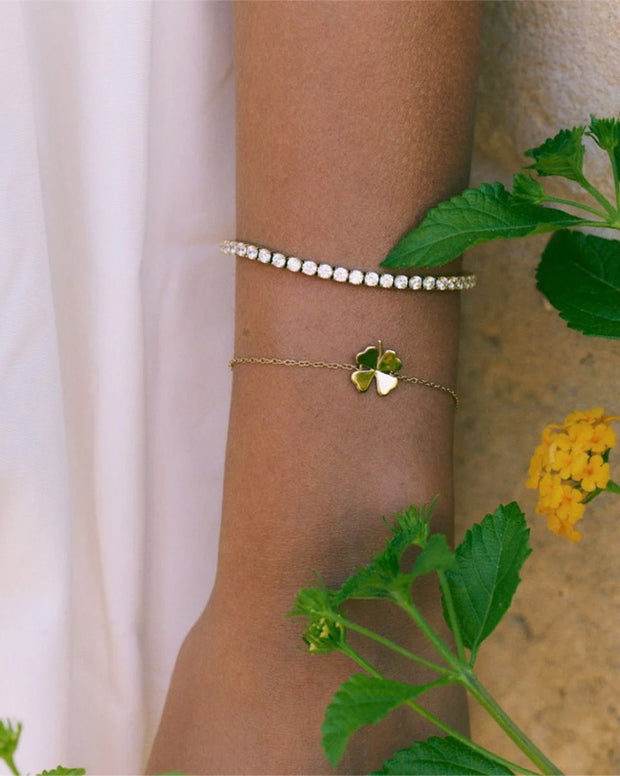 EDBLAD TENNIS BRACELET GOLD SMALL