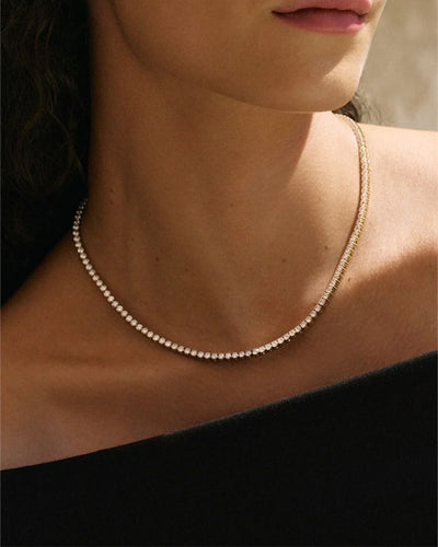 EDBLAD TENNIS NECKLACE GOLD