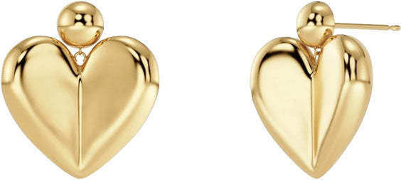 EDBLAD TRUE LOVE EARRINGS GOLD STUDS