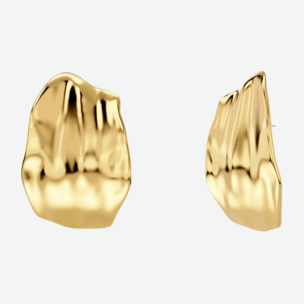 EDBLAD TIDAL EARRINGS STUD L GOLD