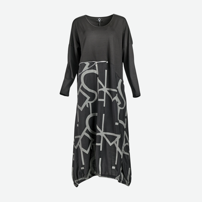 MY SOUL DRESS 5038/BLK/BRWN