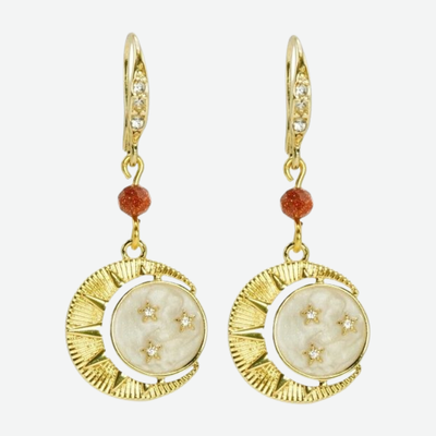 ROSIE FOX MOON, SUN & STARS EARRINGS/ FJE771