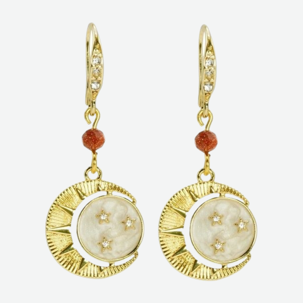 ROSIE FOX MOON, SUN & STARS EARRINGS/ FJE771