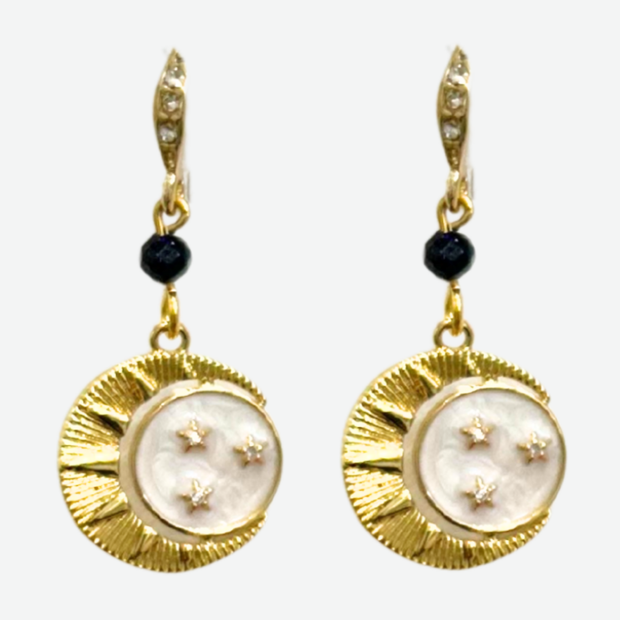 ROSIE FOX MOON, SUN & STARS EARRINGS/ FJE744