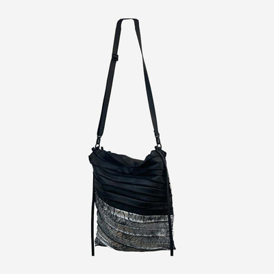 M. ALISON BAG IN BLACK AND SILVER