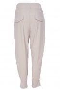 MINK TRAVEL FABRIC TROUSERS WITH CUFF