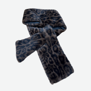 MICHA SCARF 104581 BROWN LEOPARD