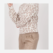 MONARI TOP 808961/519 TRUFFLE PRINT