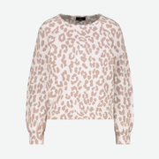 MONARI TOP 808961/519 TRUFFLE PRINT