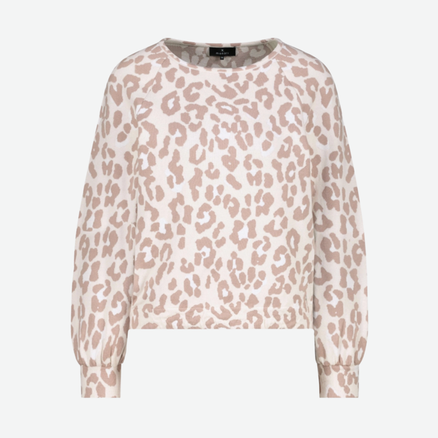 MONARI TOP 808961/519 TRUFFLE PRINT