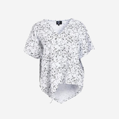 PICASSO TOP WITH PRINT