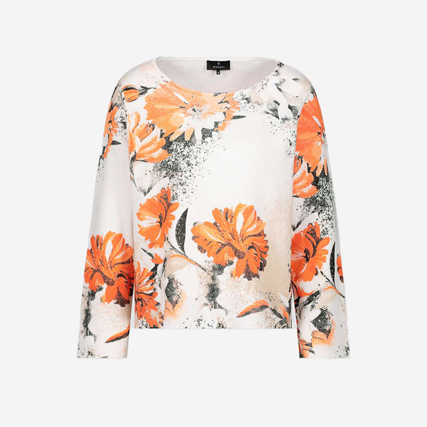 FLORAL PATTERNED SWEATER