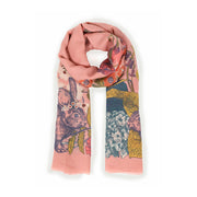 COUNTRYSIDE ANIMALS PRINTED SCARF