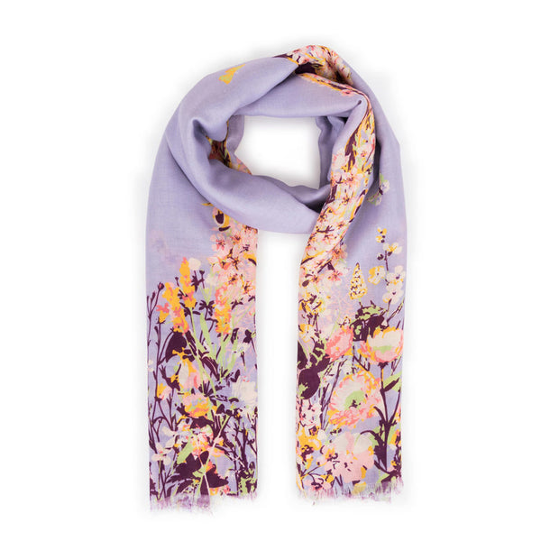 SPRING HARE PRINTED SCARF