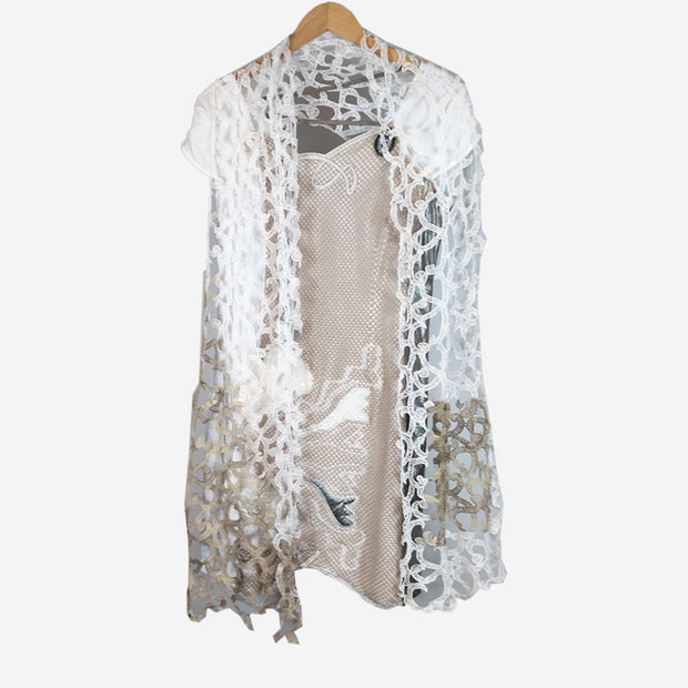 SHORT SLEEVE BIANCO DRESS