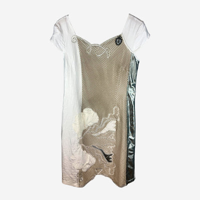 SHORT SLEEVE BIANCO DRESS