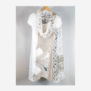 SHORT SLEEVE BIANCO DRESS