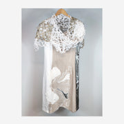 SHORT SLEEVE BIANCO DRESS