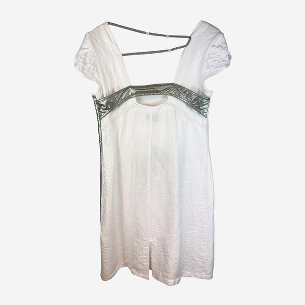 SHORT SLEEVE BIANCO DRESS