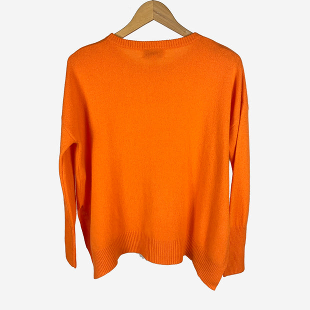 EVE RELAXED PULLOVER FLAME