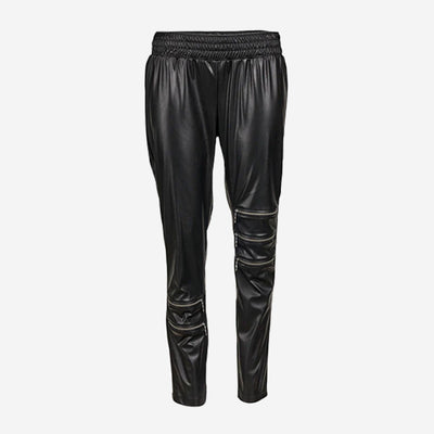 MY SOUL BLACK NAPPA TROUSER 4024
