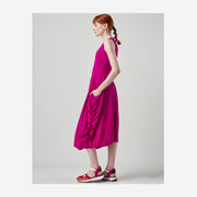 AT-LENGTH HIGH TECH SLEEVELESS DRESS