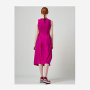 AT-LENGTH HIGH TECH SLEEVELESS DRESS