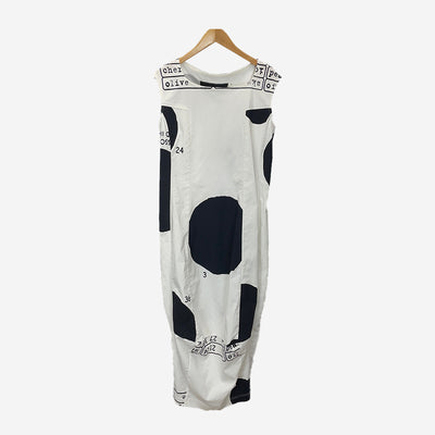 DRESS - BLACK PRINT
